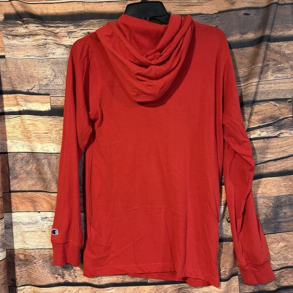 Champion Texas Tech Red Raiders Powerblend Small Pullover Hoodie Sweatshirt - Picture 4 of 7